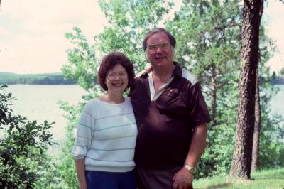 Susan and Bob - An Early Stay at Cry of the Loon Lodge on Lake Kabekona - Cry of the Loon Lodge