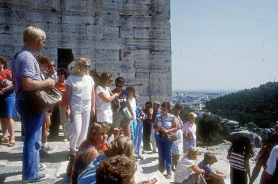 On the Steps of the Acropols