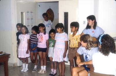 Some Children of the Home Sing for Us