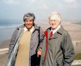 Sr. Mary and Sr. Najah on the Coast of Wales