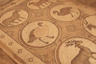 016 Petra, Byzantine mosaics