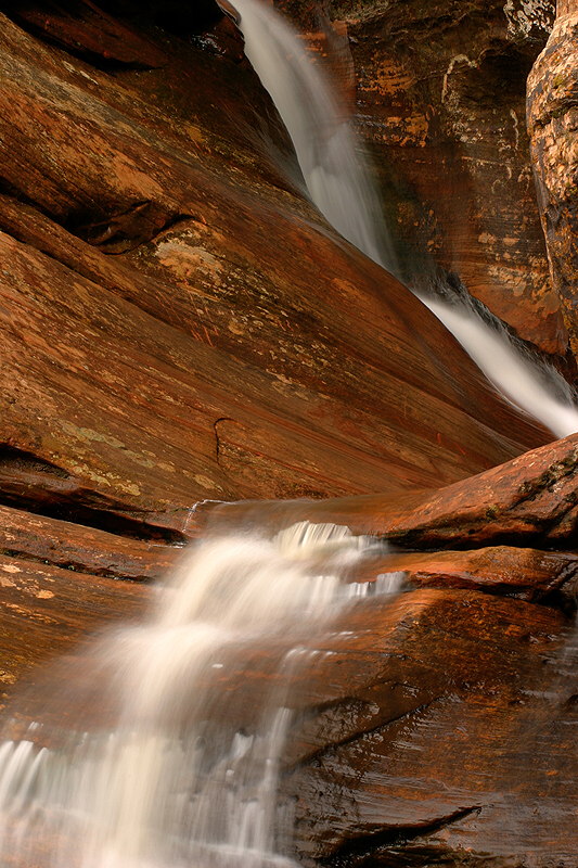 Waterfall Detail, East Zion