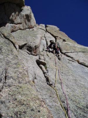 wind rivers pingora south face climb