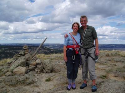 devils tower wyoming the summit party