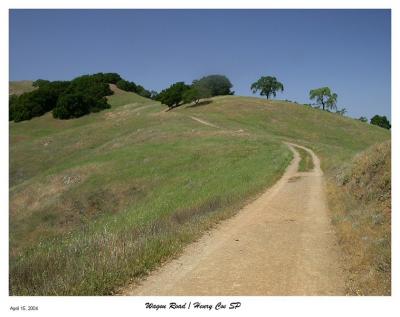 Still climbing Wagon Rd