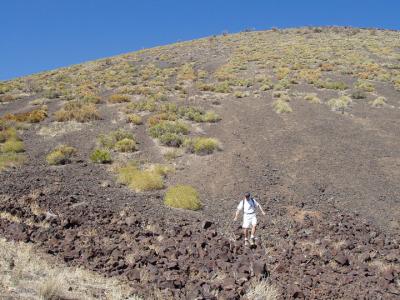 SP Crater from side