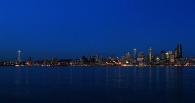 Seattle blue...