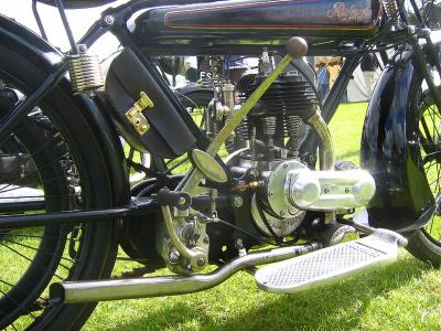 Old Bike engine