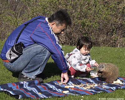 Father & Daughter with Charlie #3