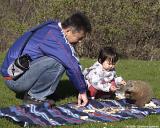 Father & Daughter with Charlie #3