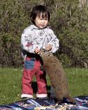Young Girl With Charlie #5