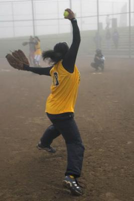 Paige pitching in fog 1