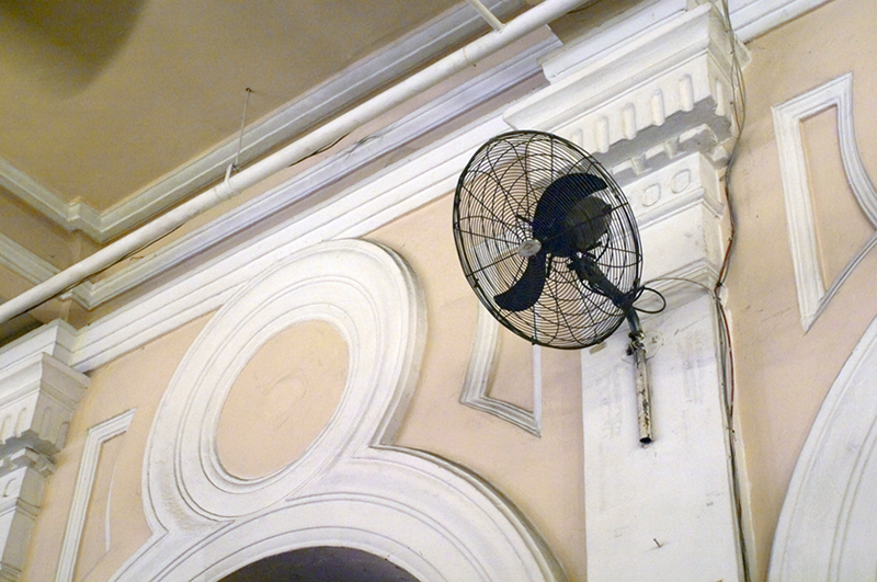 Somebody turn that thing on, Its hot in this country!