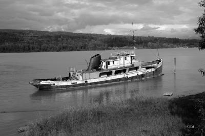 Derelict boat