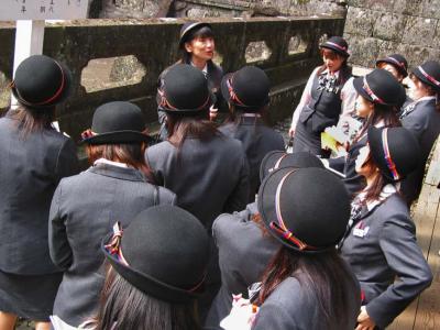 apprentice tour guides, nikko