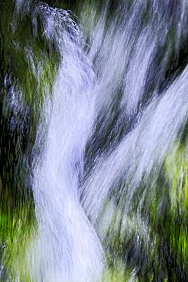 Flowing Water Abstract