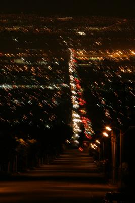 Rancho Cucamonga, CA Night View 2By Giovanny Arteaga