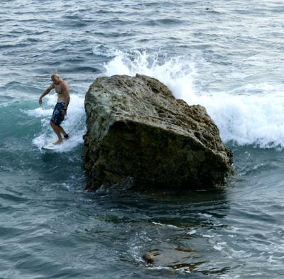 Surfing Rocks Dude ! 2