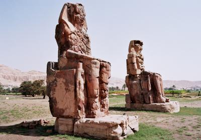 Valle des Reines - Colosses de Memnon