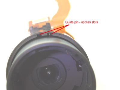 front lens to stage 1