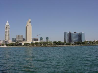 San Diego water front.