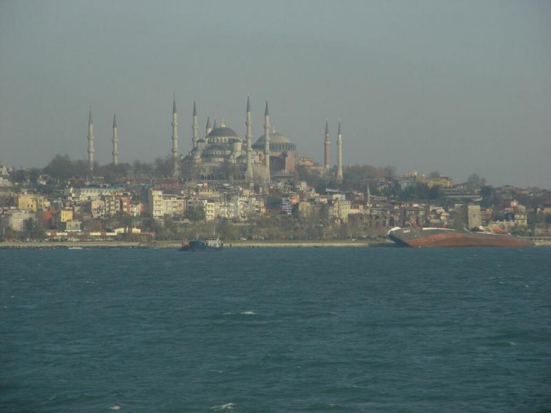 Istanbul Blue Mosque Haghia Sophia 2003 12 20