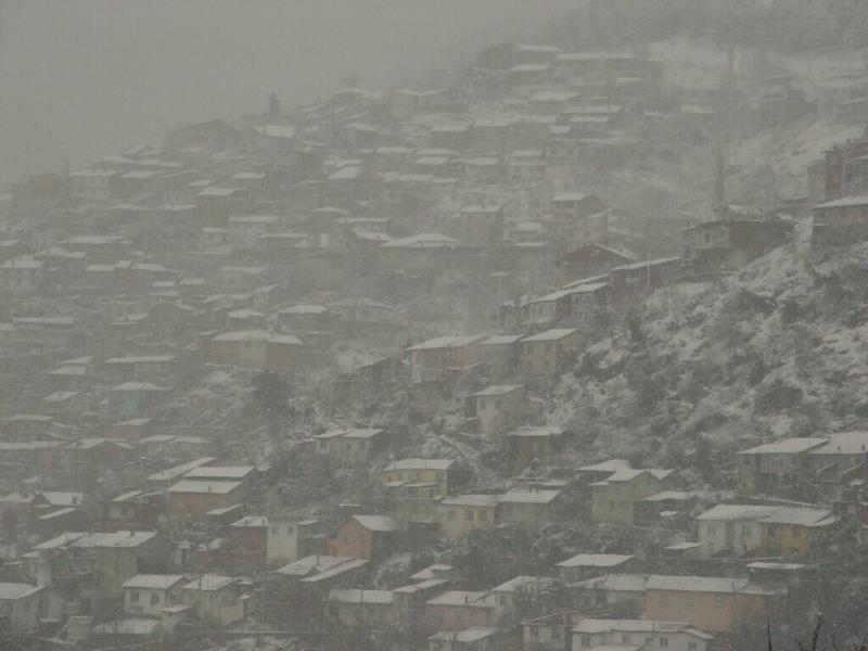 Bursa in snow