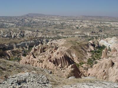 Cappadocia from Aktepe = White Hill