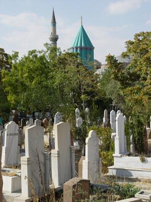 Konya Üçler Mezarlığı 2003 september