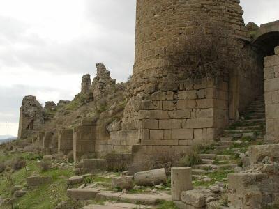Bergama Pergamon City walls