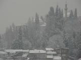 Bursa walk in snow