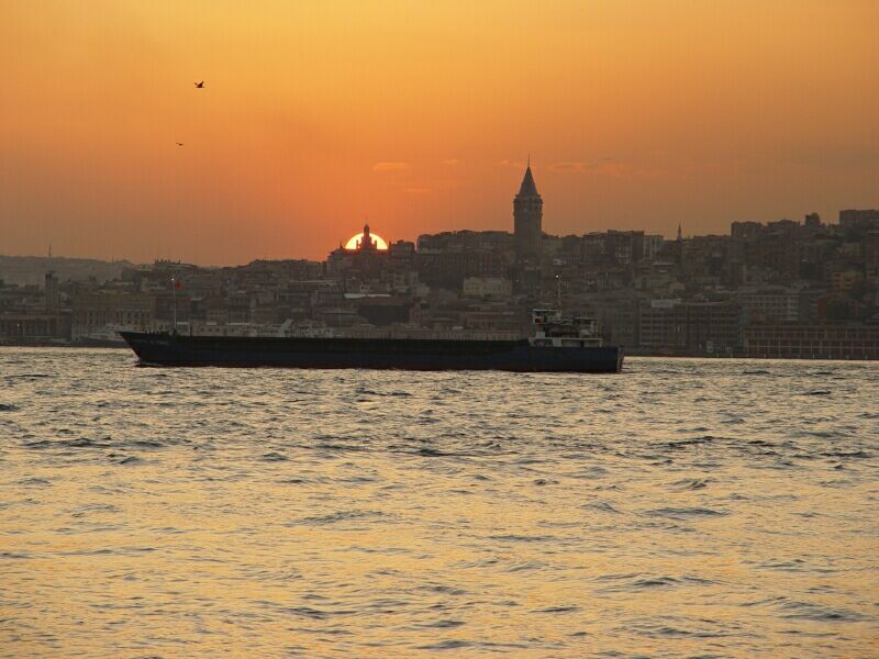 Istanbul skdar and Galata Kulesi 2003 09 09
