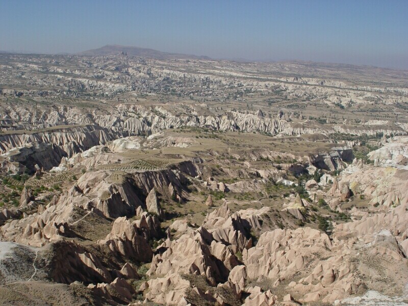 Cappadocia from Aktepe = White Hill