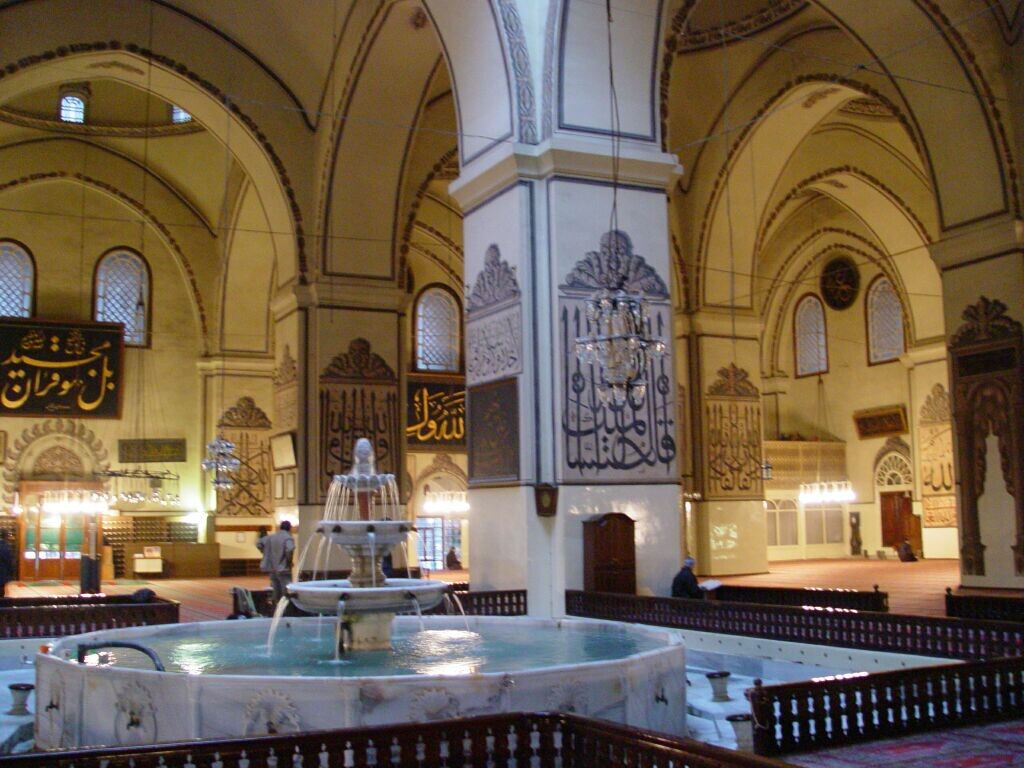 Bursa Ulu (Great) Mosque fountain