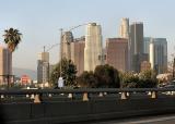 Los Angeles Skyline from the San Bernardino Freeway