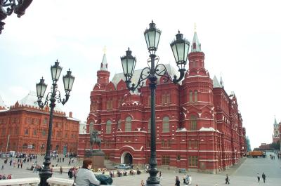 Lenin Museum on the Manezh outside of Red Square