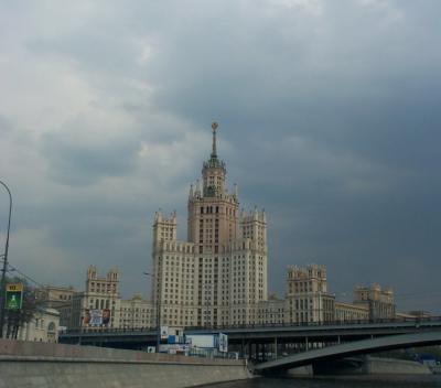 One of the Seven Sisters built by Stalin with POW labor after the Great Patriotic War