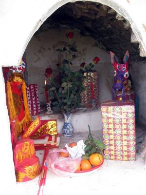 altar with sacrifices for pedigrees