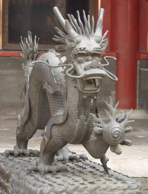 Forbid Palace Dragon Statue