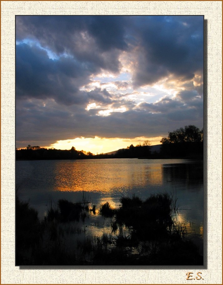 Clouds over the Lake