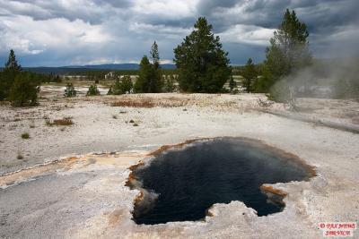 GEISERS IN YELLOWSTONE NATIONAL PARK