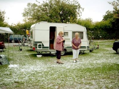 Dutch caravanners.