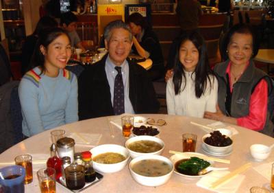 Our friend Alvin's kids joined us for an afternoon of restaurant-hopping