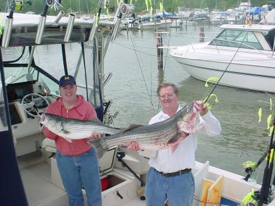 Top fish Citation size Trophy 42 Roger Fulcher & 35 Brad Helfrick
