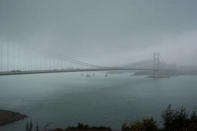 Lantau Island, Tsing Ma bridge
