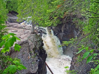 Falls on the Cascade River