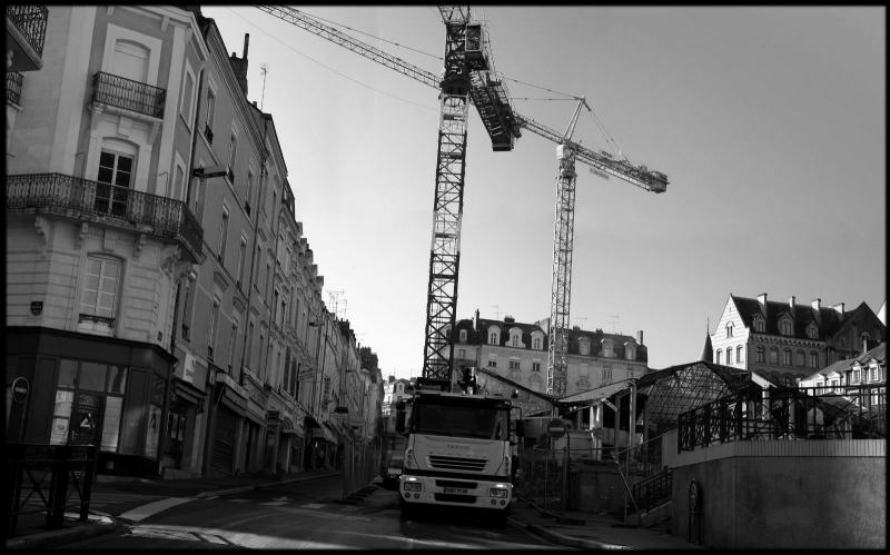 les travaux des halles