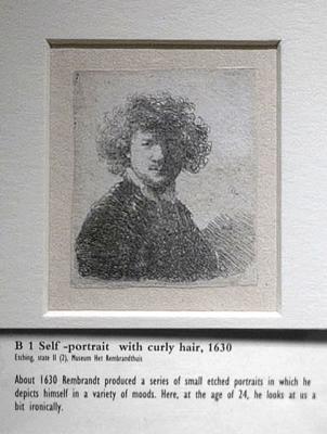 Young Rembrandt (self portrait)