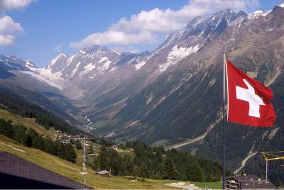 Hiking in the Loetschental