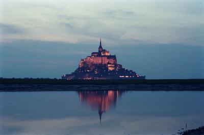 Mont St. Michel at Dusk [35mm]